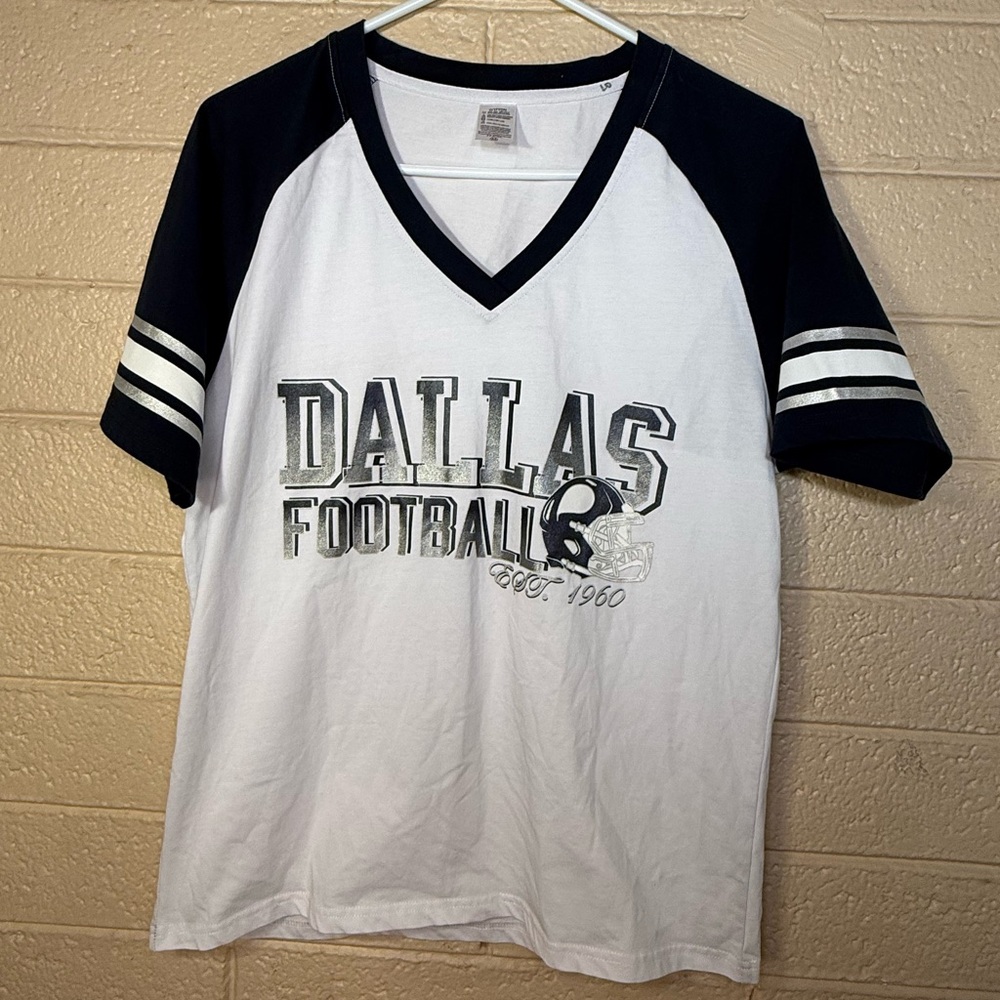 Dallas Football V-Neck T-Shirt